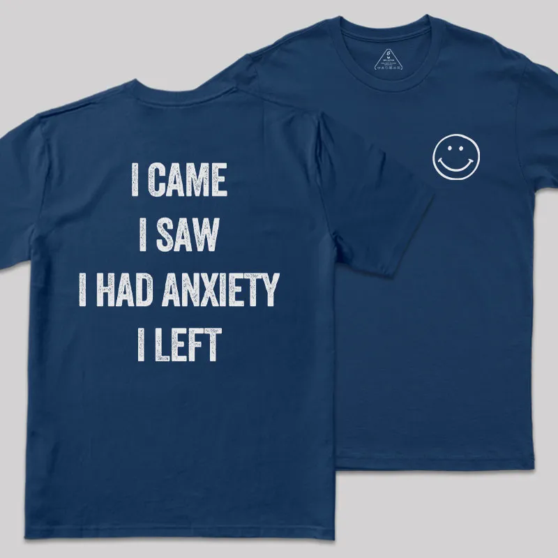 Social Anxiety Chronicles Front and Back Printed Geek T-Shirt - Image 2