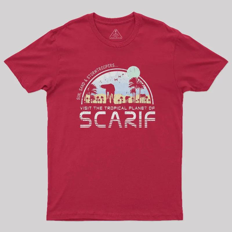 Visit Scarif Geek T-Shirt - Image 8