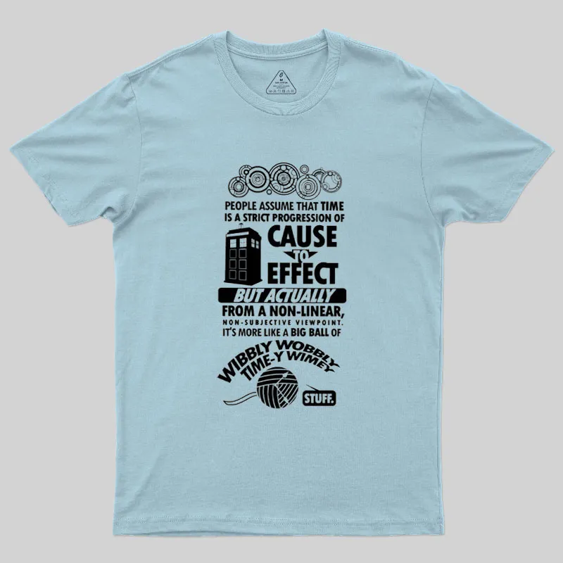 Timey Wimey Geek T-Shirt - Image 9