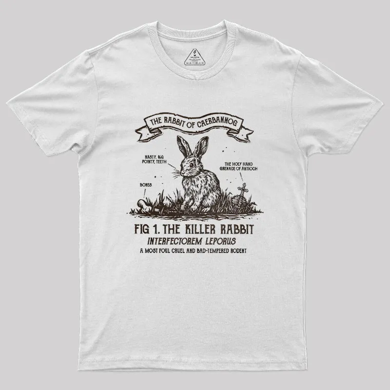 The Rabbit of Caerbannog Geek T-Shirt - Image 7