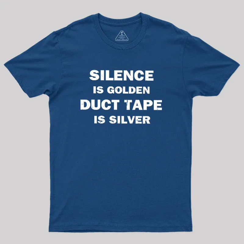 Alternative view of Silence is Golden T-Shirt