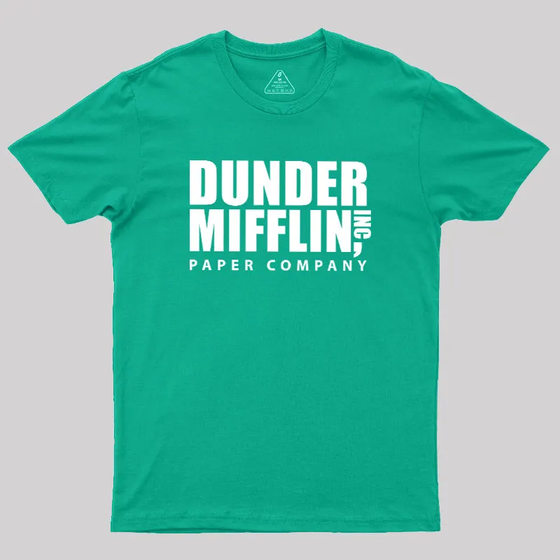 Dunder Mifflin Geek T-Shirt - Image 9