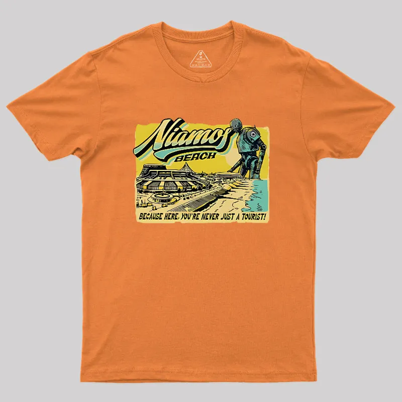 Niamos Beach Geek T-Shirt - Image 7