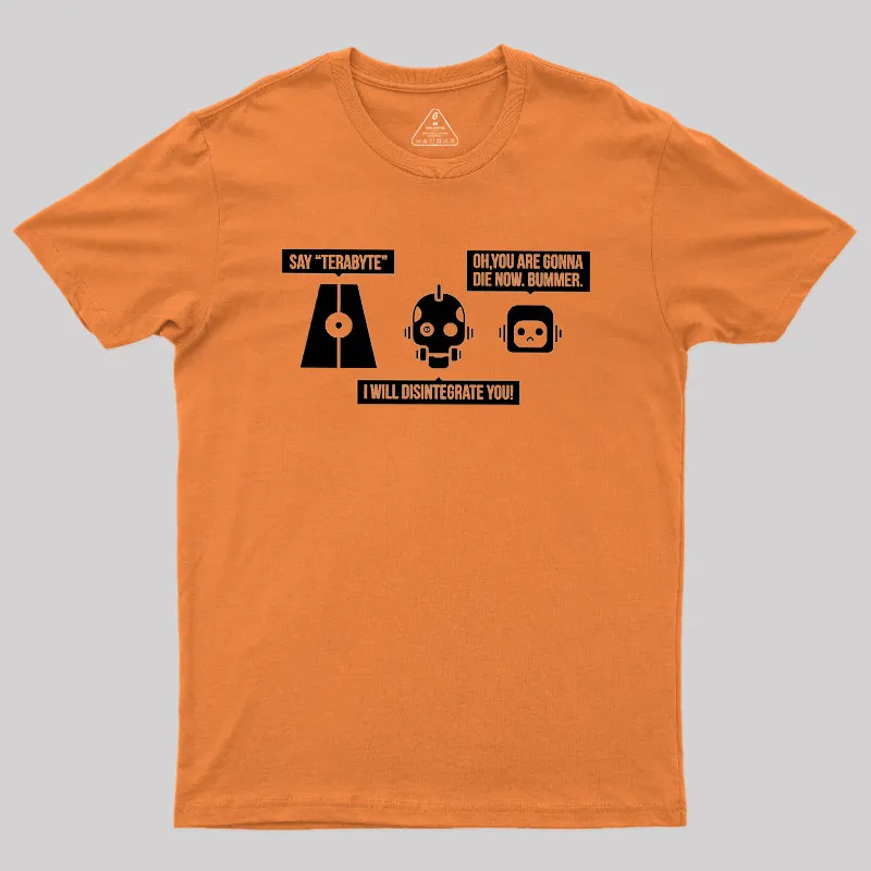 Three Robots Geek T-Shirt - Image 7