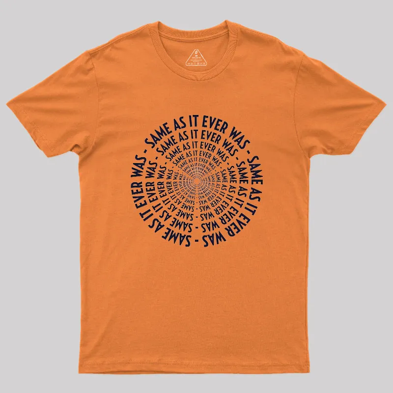 SAME AS IT EVER WAS Geek T-Shirt - Image 7