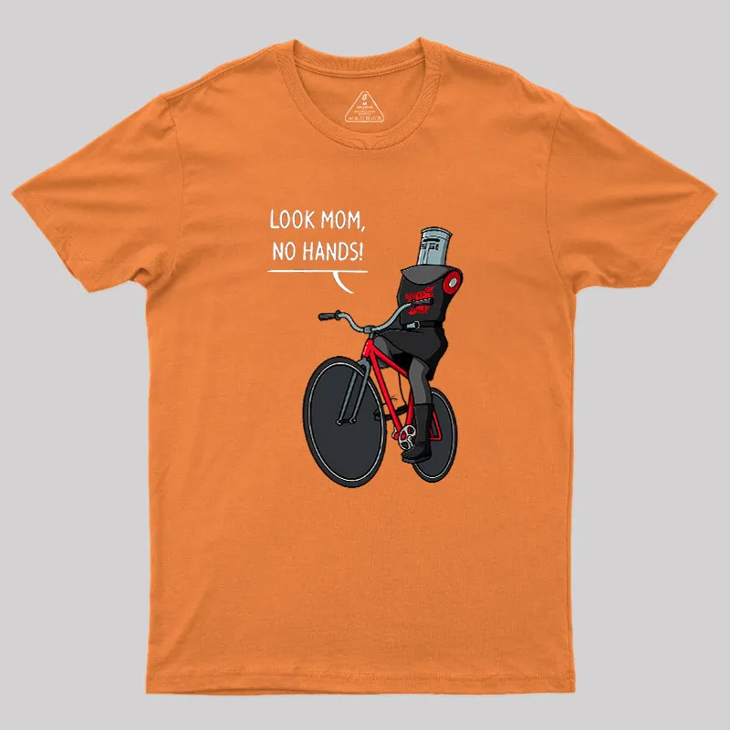 No hands! Geek T-Shirt - Image 7