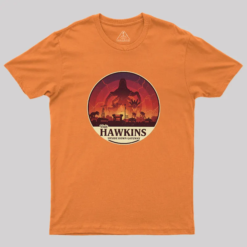 Visit Hawkins Geek T-Shirt - Image 7