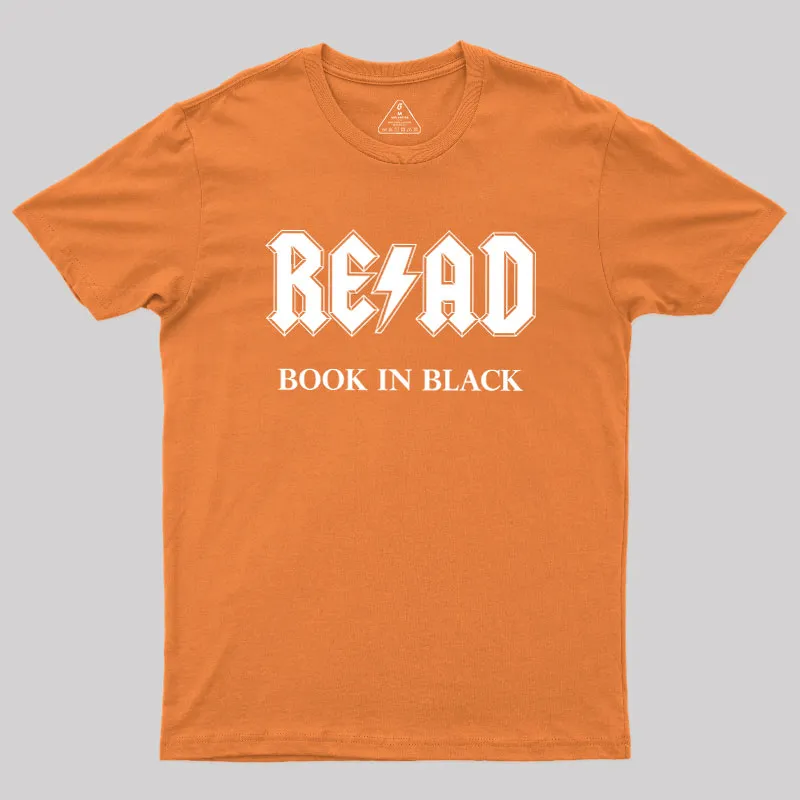 RE/AD - Book In Black Geek T-Shirt - Image 7