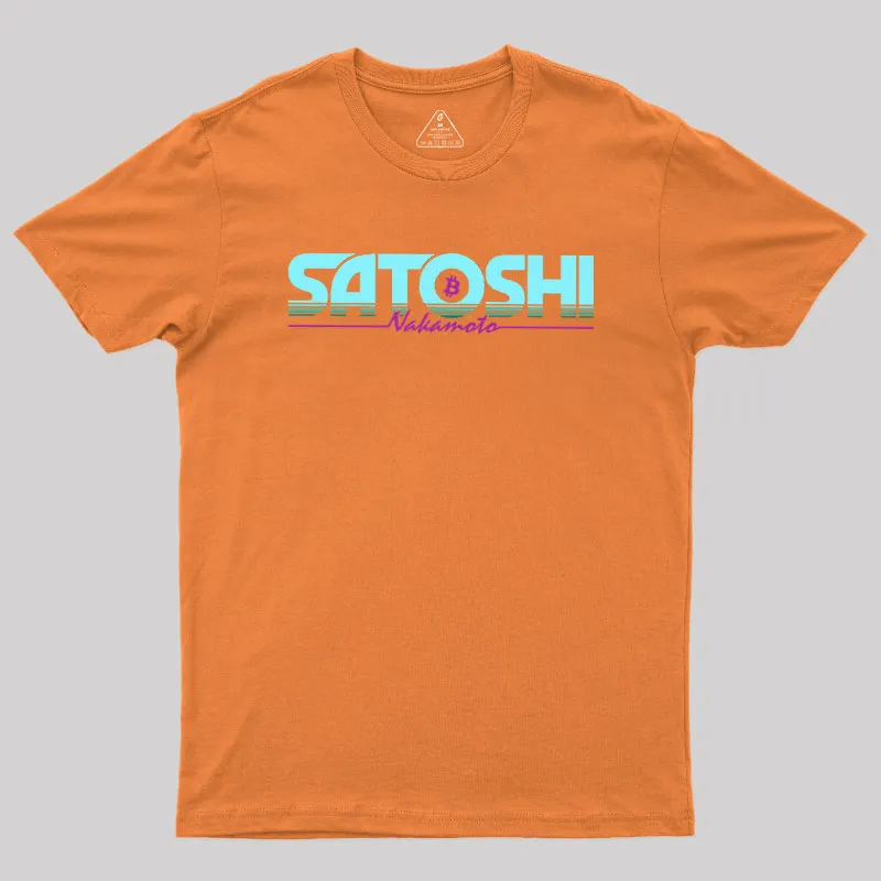 Satoshi Nakamoto Geek T-Shirt - Image 7