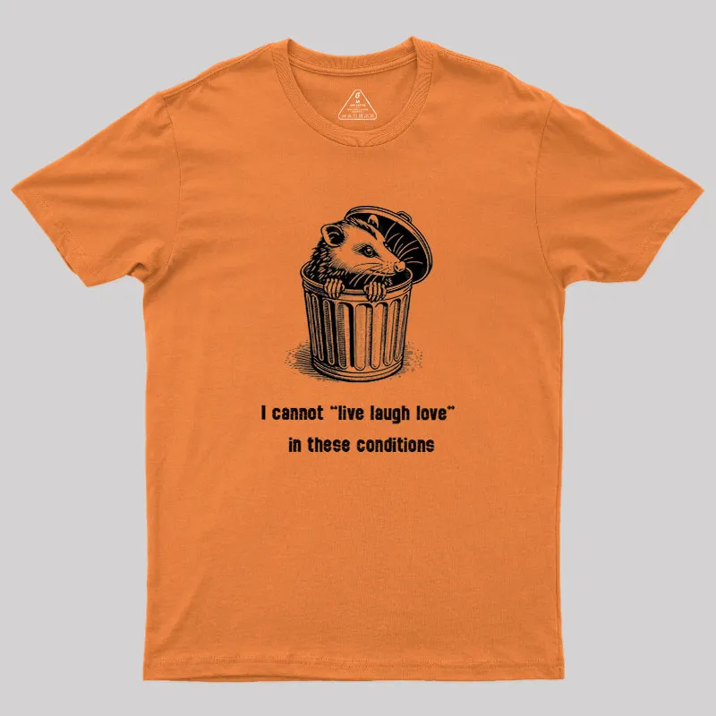 Live Laugh Love Geek T-Shirt - Image 5