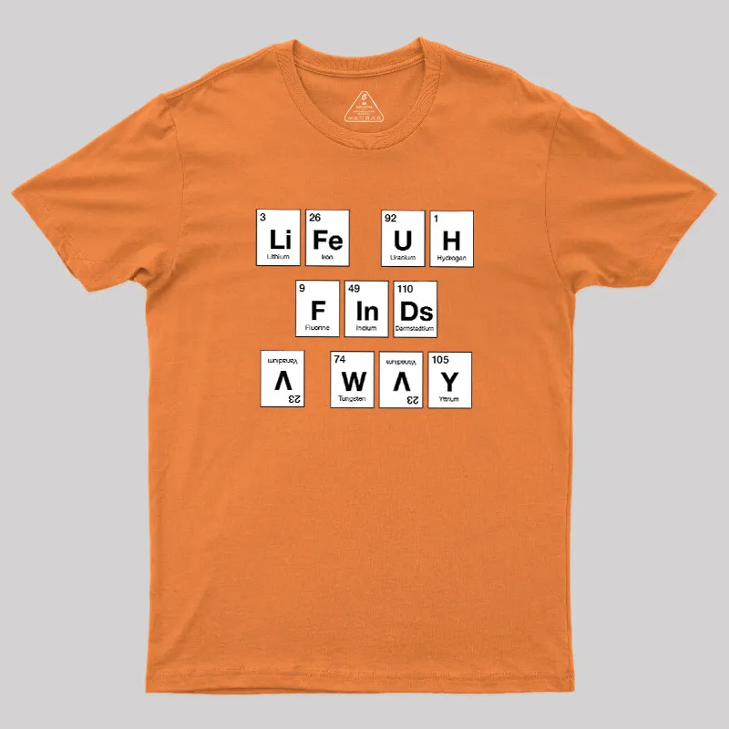 Life Finds a Way, Periodically... Geek T-Shirt - Image 7