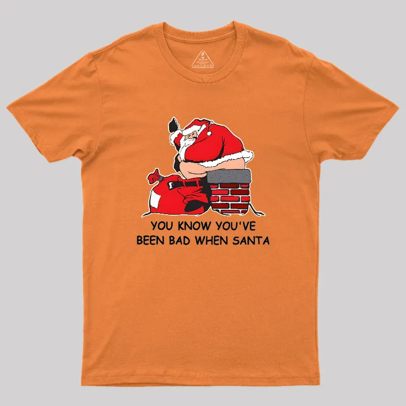 You Know You've Been Bad Geek T-Shirt - Image 7