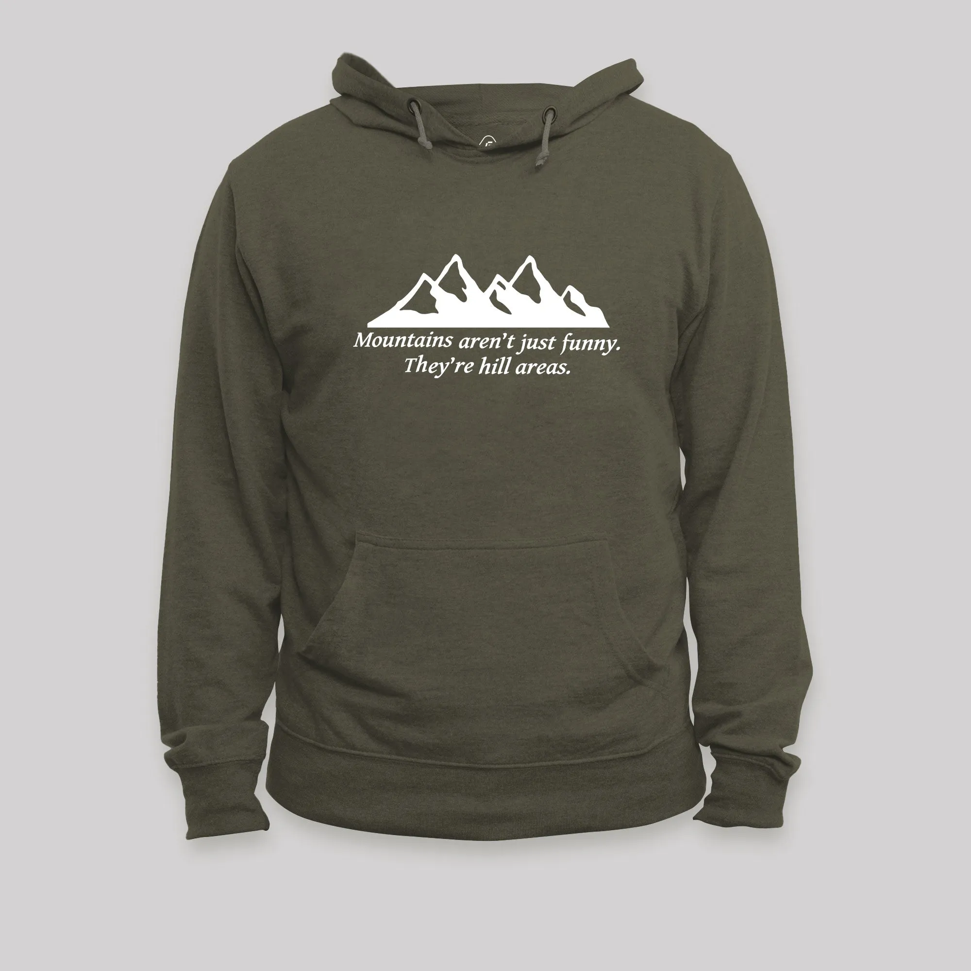 Mountain's Aren't Just Funny - They're Hill Areas Nerd Hoodie - Image 3