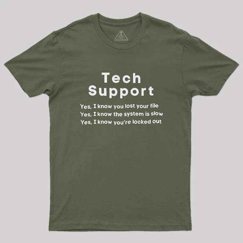 Technology Support Geek T-Shirt - Image 3