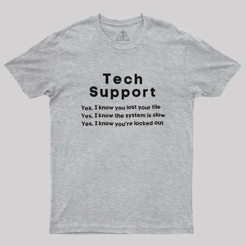 Technology Support Geek T-Shirt - Image 4