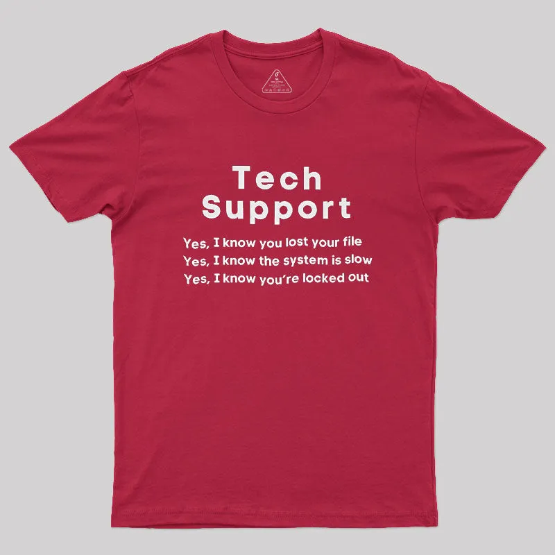 Technology Support Geek T-Shirt - Image 5