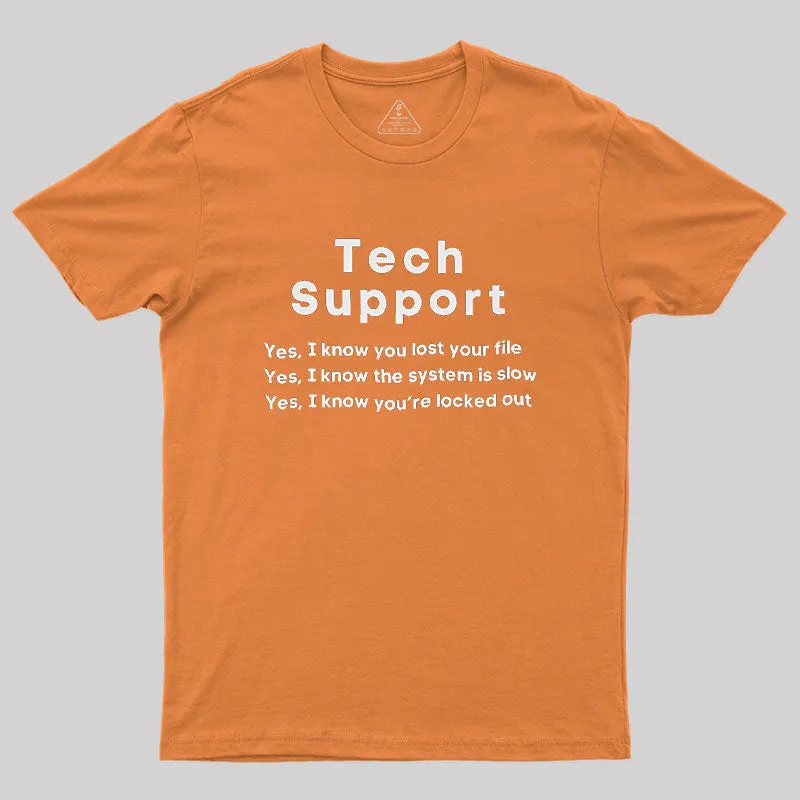 Technology Support Geek T-Shirt - Image 7