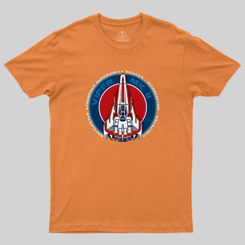 Battlestar Viper MKII Geek T-Shirt - Image 6