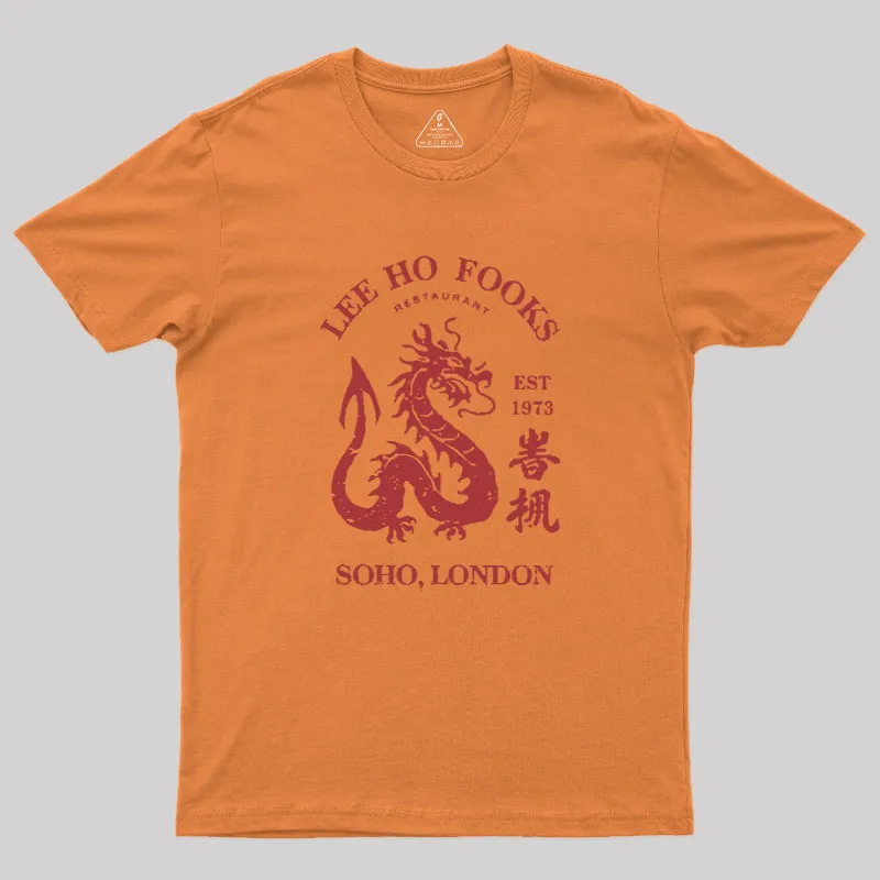 Lee Ho Fooks Red Print Geek T-Shirt - Image 3