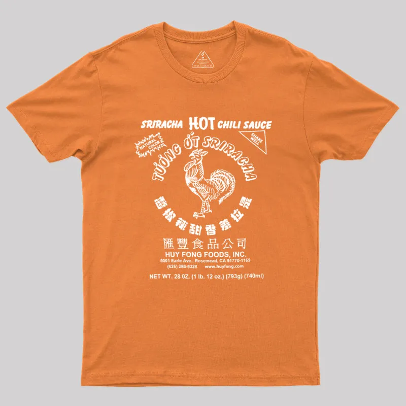 Spicy Rooster Geek T-Shirt - Image 7