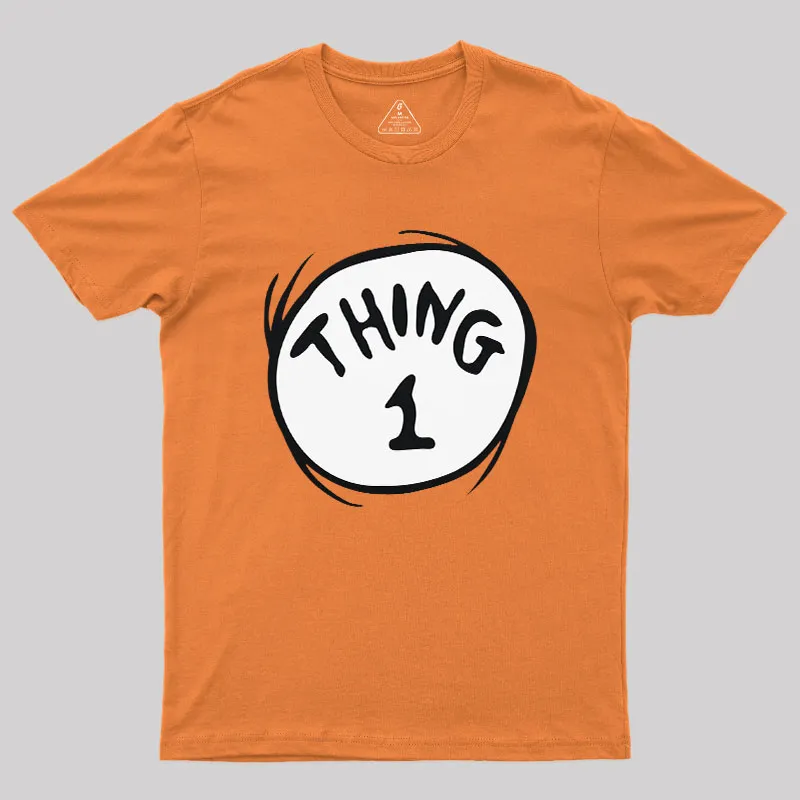 Thing One Cat Geek T-Shirt - Image 6