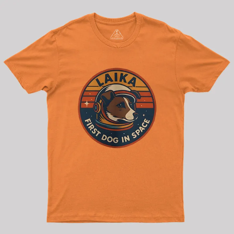 Laika Space Geek T-Shirt - Image 7