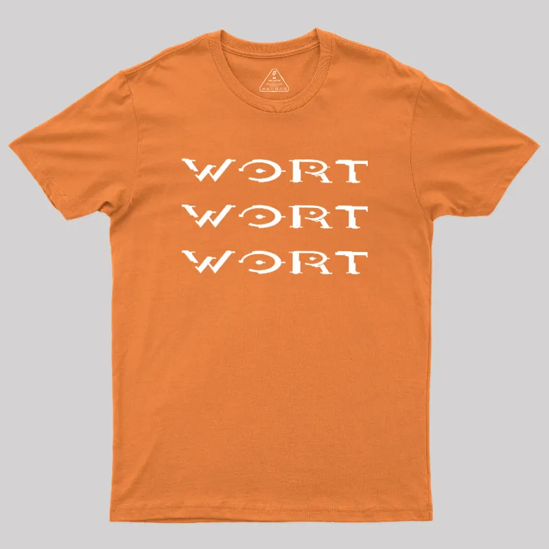 Wort Wort Wort Geek T-Shirt - Image 6