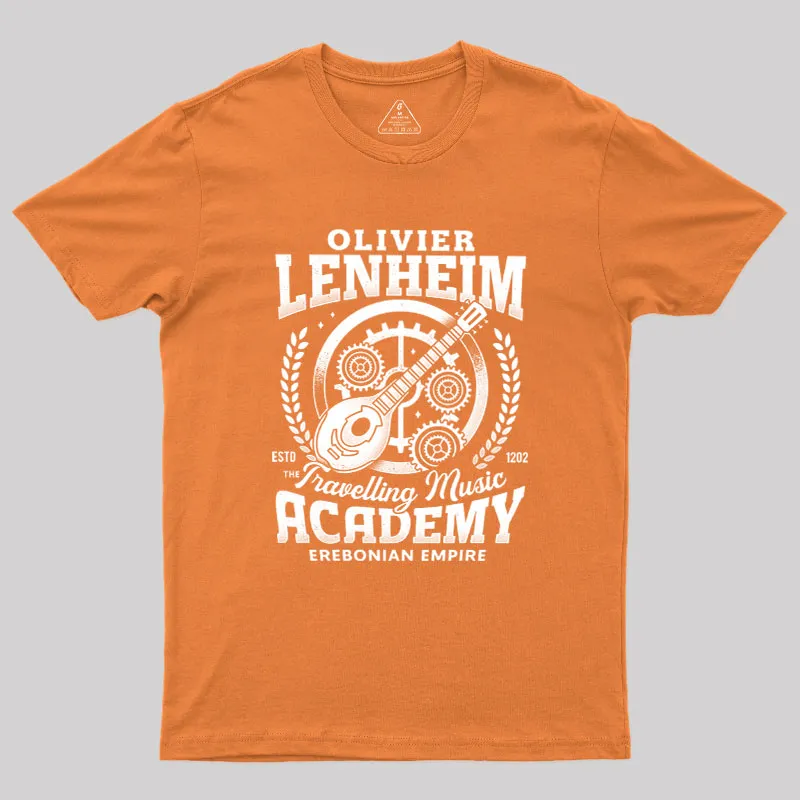 Olivier Lenheim Academy Geek T-Shirt - Image 6