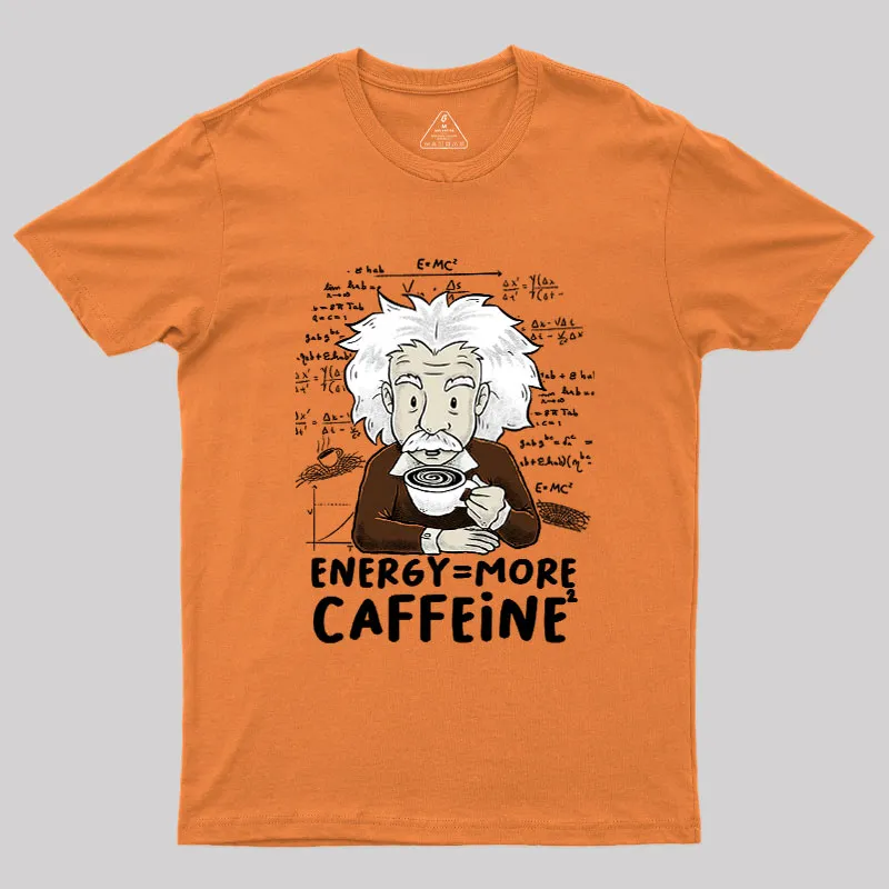 More Caffeine Geek T-Shirt - Image 5