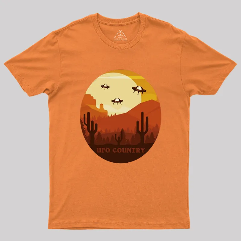 UFO Country Geek T-Shirt - Image 7