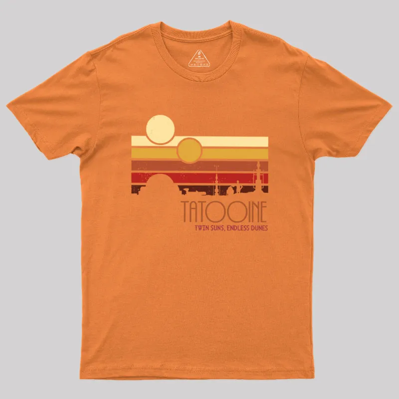 Twin Suns Geek T-Shirt - Image 6