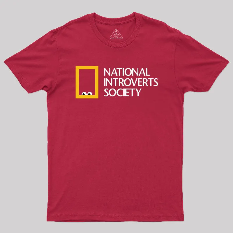 National Introverts Society T-Shirt - Image 6
