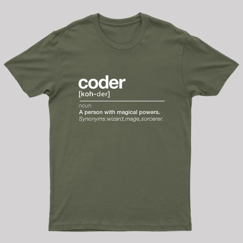 Coder definition T-Shirt - Image 3