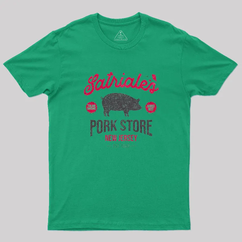 Satriales Pork Store T-Shirt - Image 6
