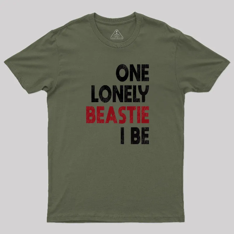 Alternative view of One Lonely Beastie I Be T-Shirt