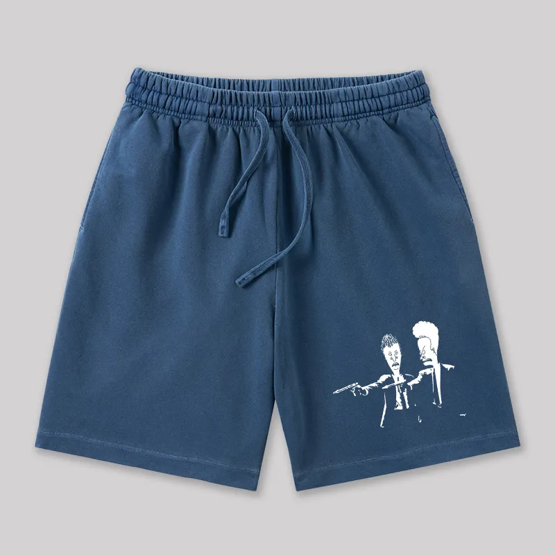 BNB Geeky Washed Shorts - Image 4