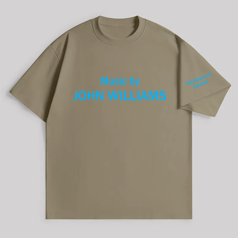 Music By John Williams Unisex Oversized T-shirt - Image 4