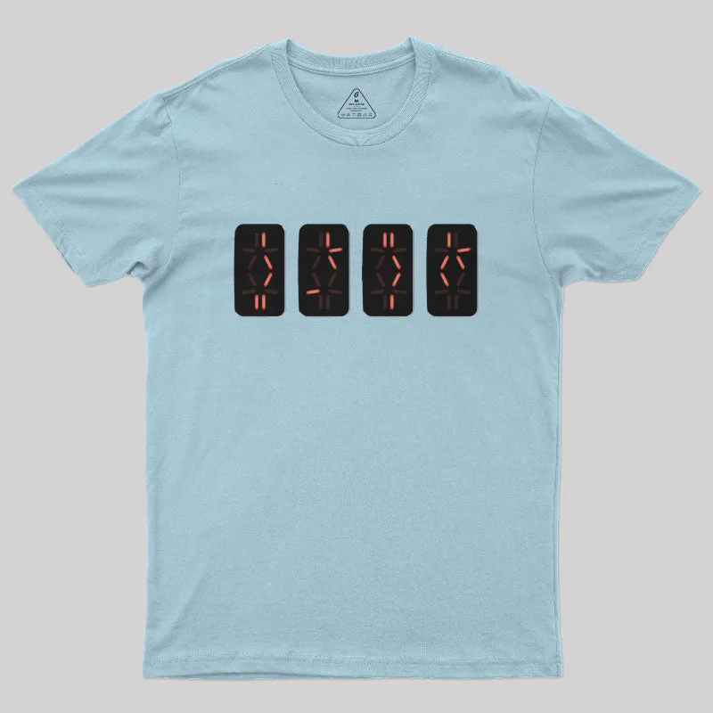 Predator Self-Destruct Countdown Timer Geek T-Shirt - Image 8