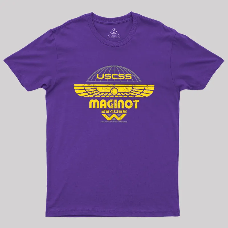 USCSS Maginot Geek T-Shirt - Image 6