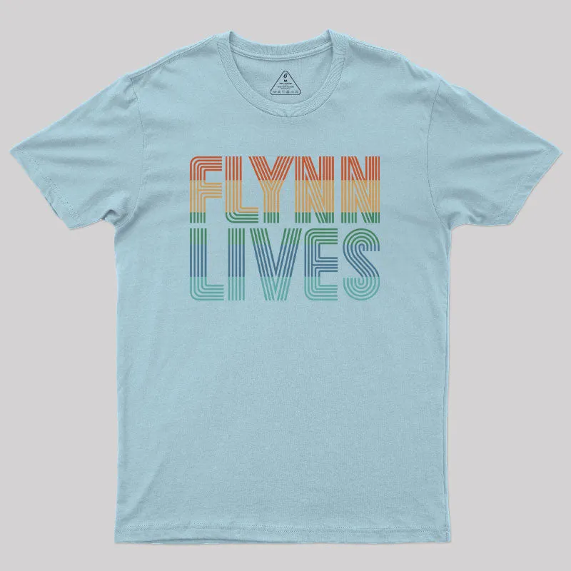 Flynn Lives Geek T-Shirt - Image 8