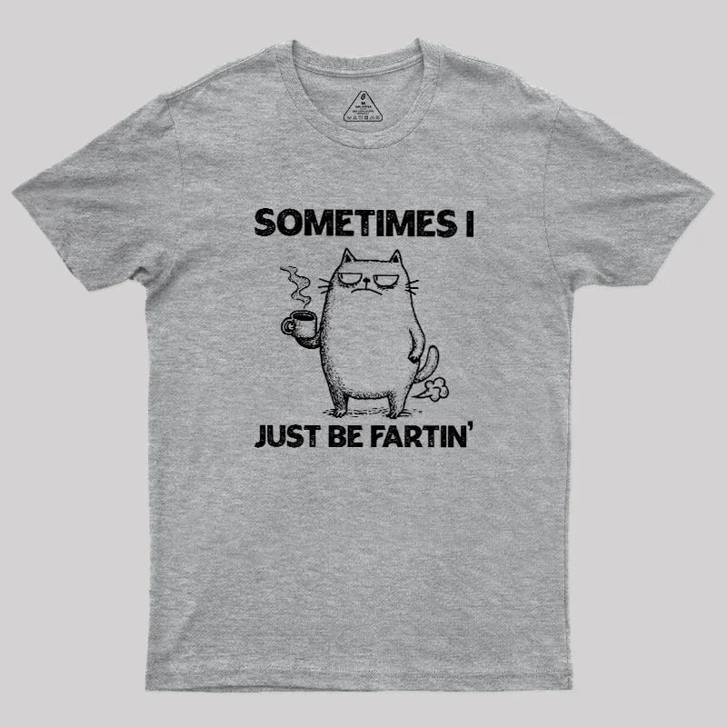 Fartin' Cat Chronicles Geek T-Shirt