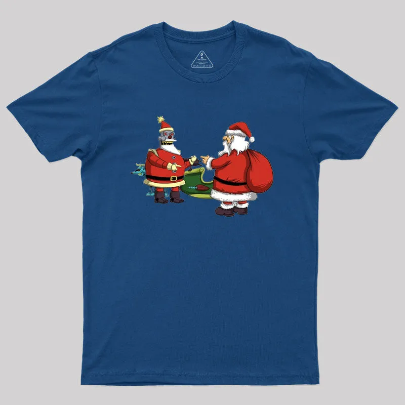 Alternative view of Santa Is That You Geek T-Shirt