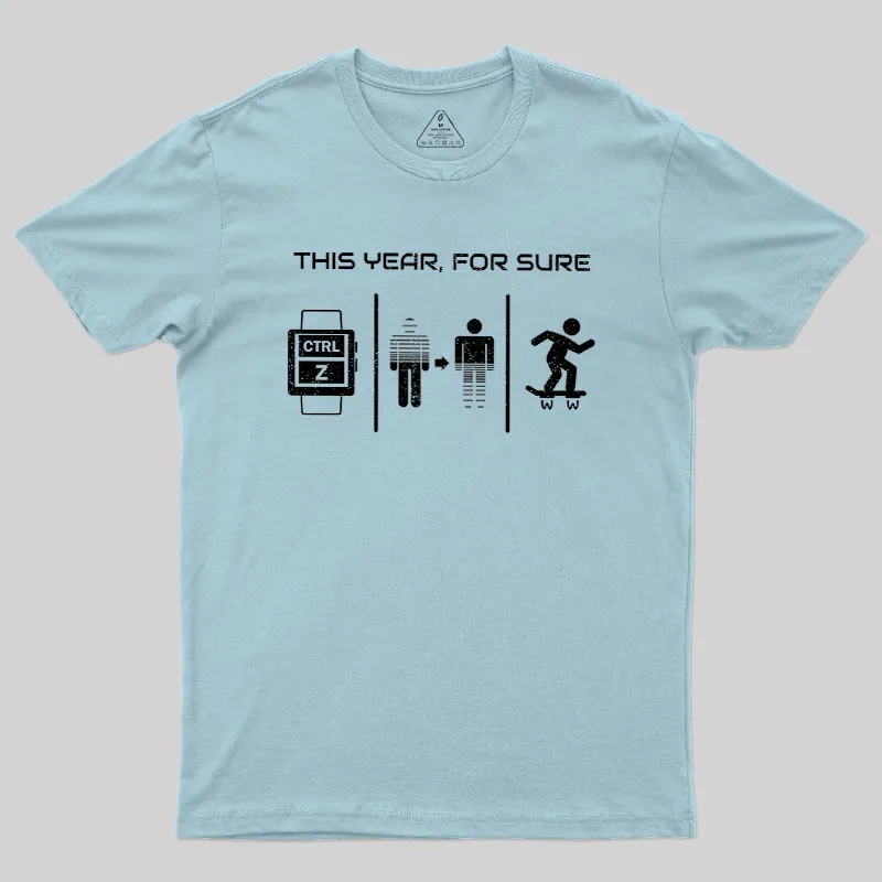 This Year For Sure Geek T-Shirt - Image 10