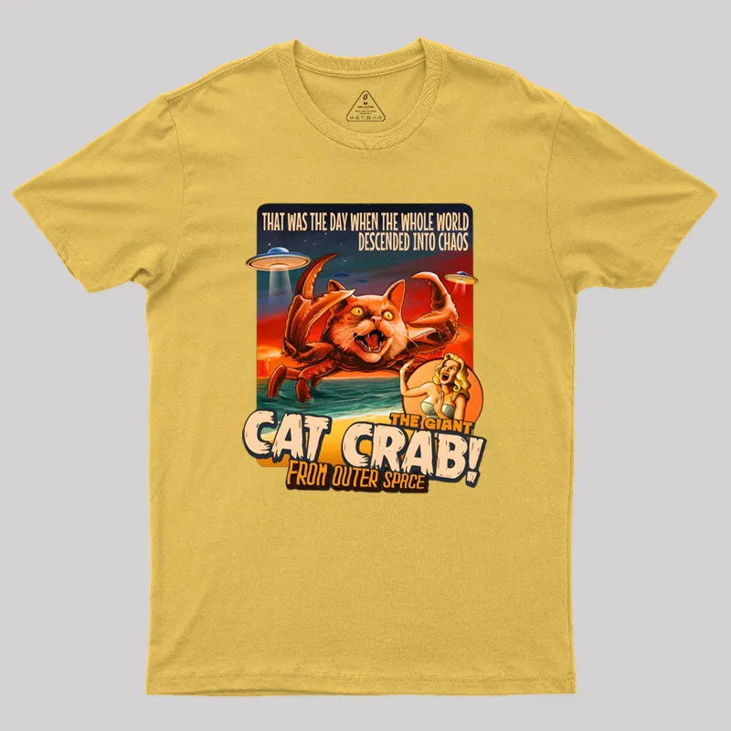 The Giant Cat Crab Geek T-Shirt - Image 8