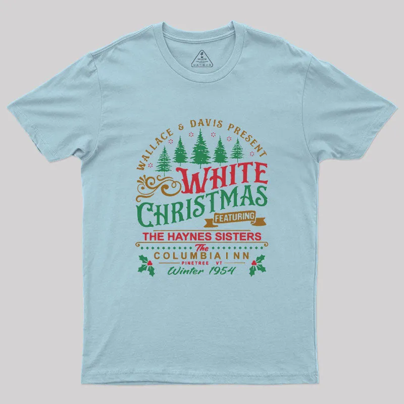 White Christmas Geek T-Shirt - Image 6