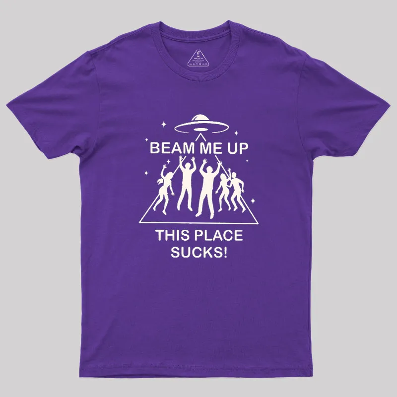 Beam Me Up Geek T-Shirt - Image 6