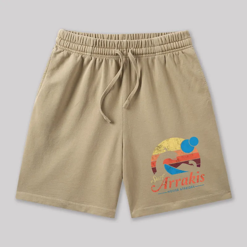 Visit Desert Planet Geeky Washed Shorts - Image 8