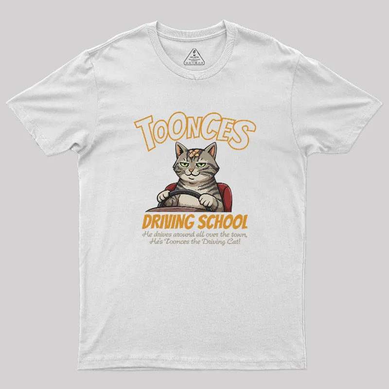 Toonces Driving Academy Geek T-Shirt - Image 8