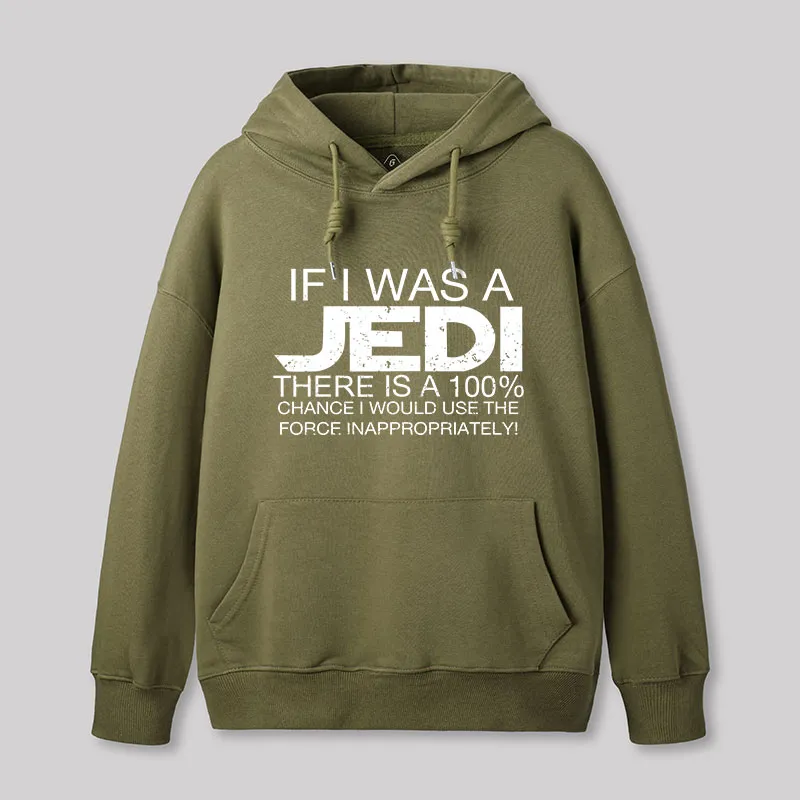 Alternative view of Use The Force Inappropriately Geek Hoodie