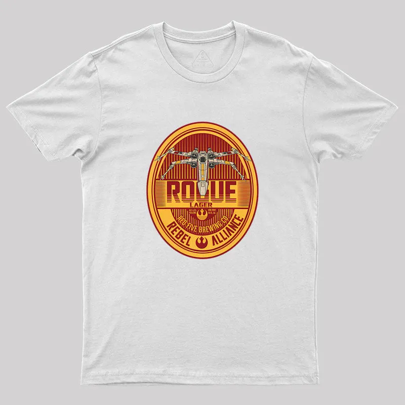 Rogue Lager Geek T-Shirt - Image 11
